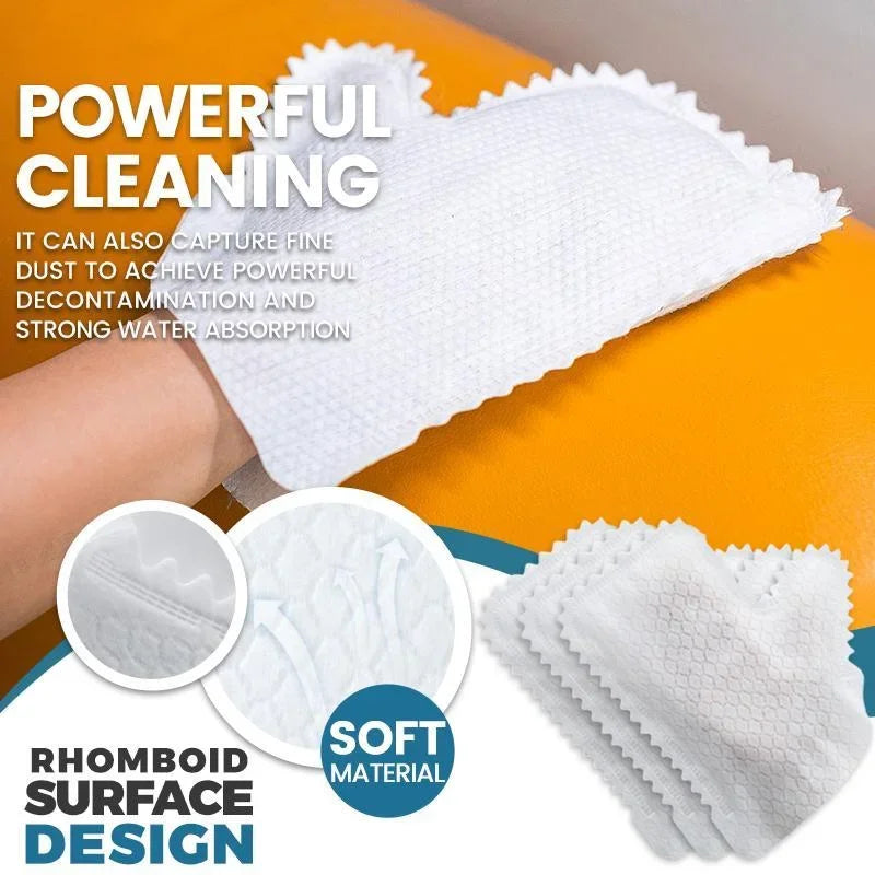 bulkysellers Disposable Non-woven Cleaning Gloves