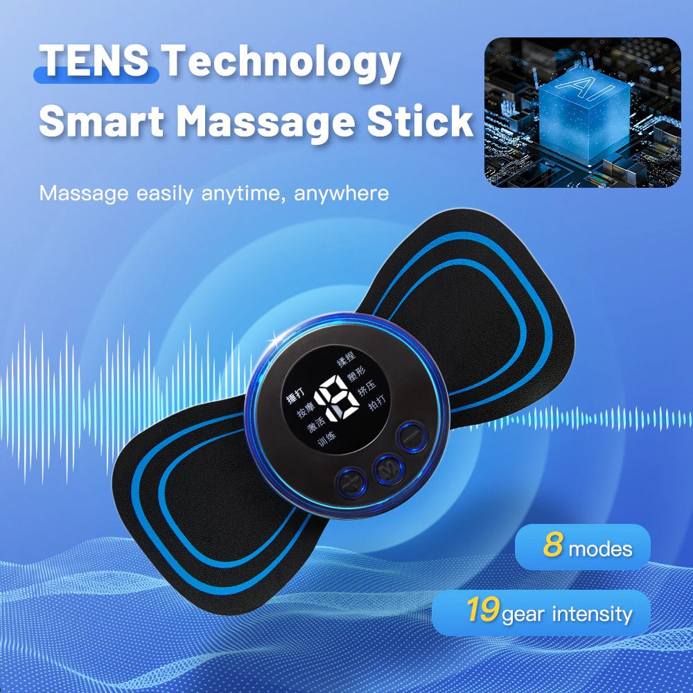 bulkysellers Soothing Ems 8 in 1 Mode Massager
