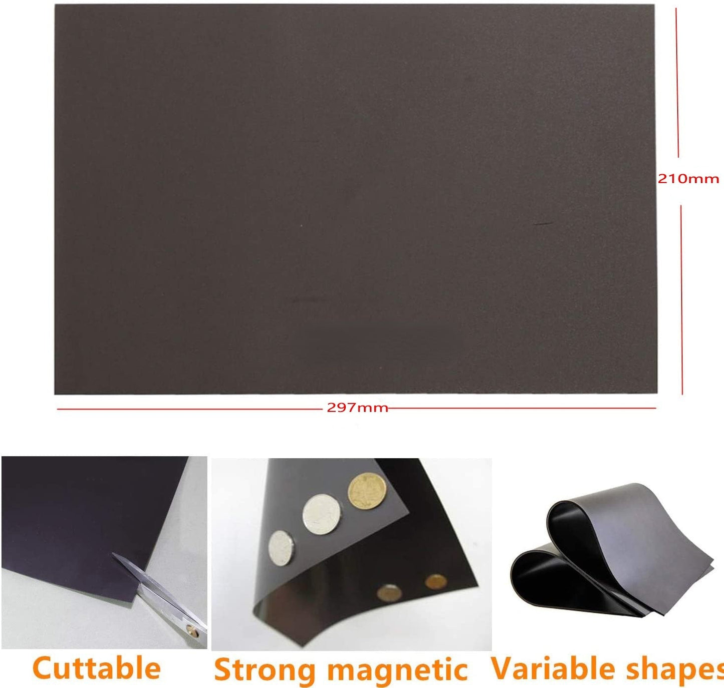 bulkysellers Versatile Magnetic Sheets