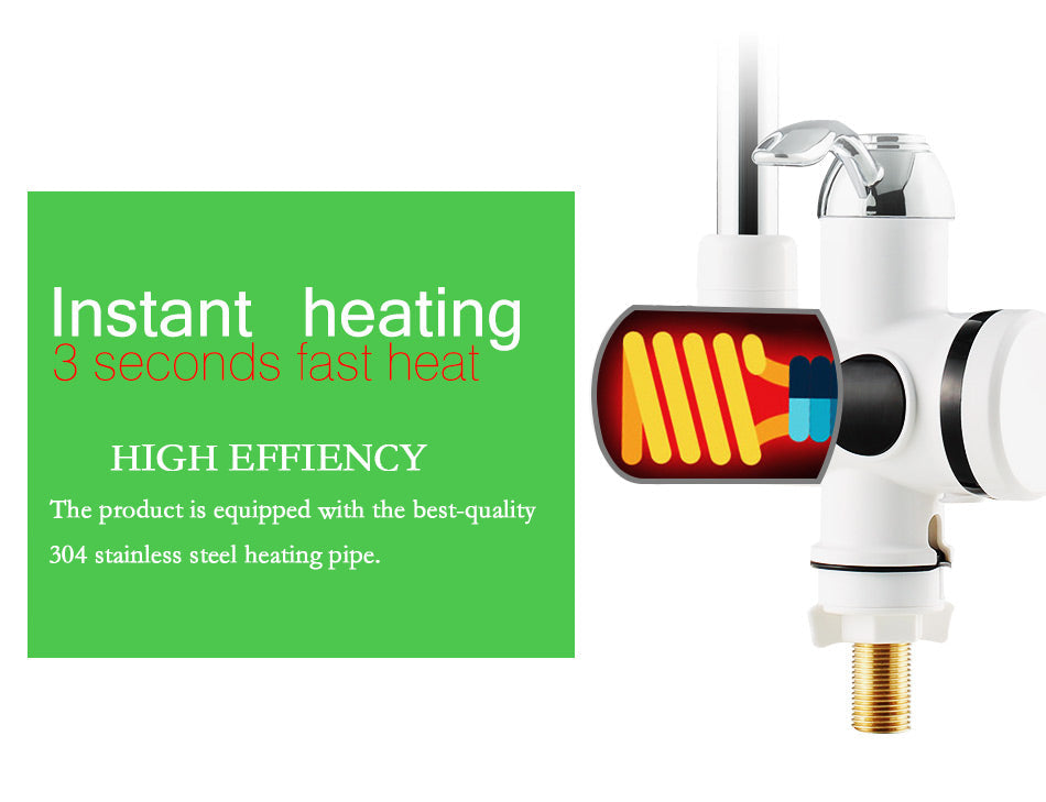 Electric Kitchen Instant Water Heater Tap